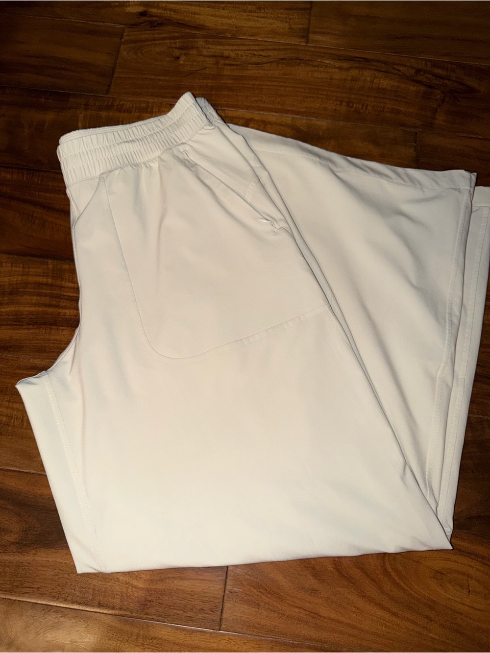 Swift Mid-Rise Wide-Leg Pant - Bone - size 12